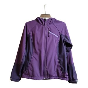 Free Tech jacket womens Sm purple prune hood